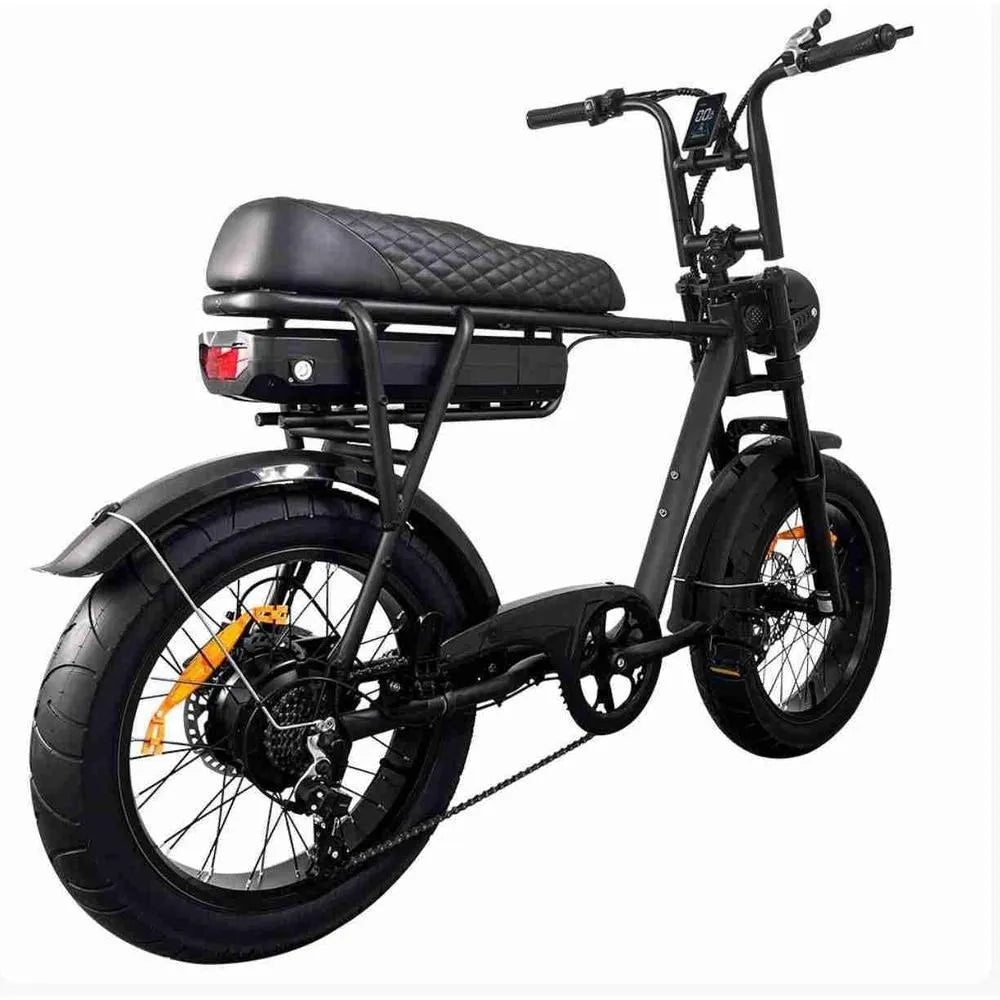 EB2 Fatbike Svart + Larmsystem + Gratis montering