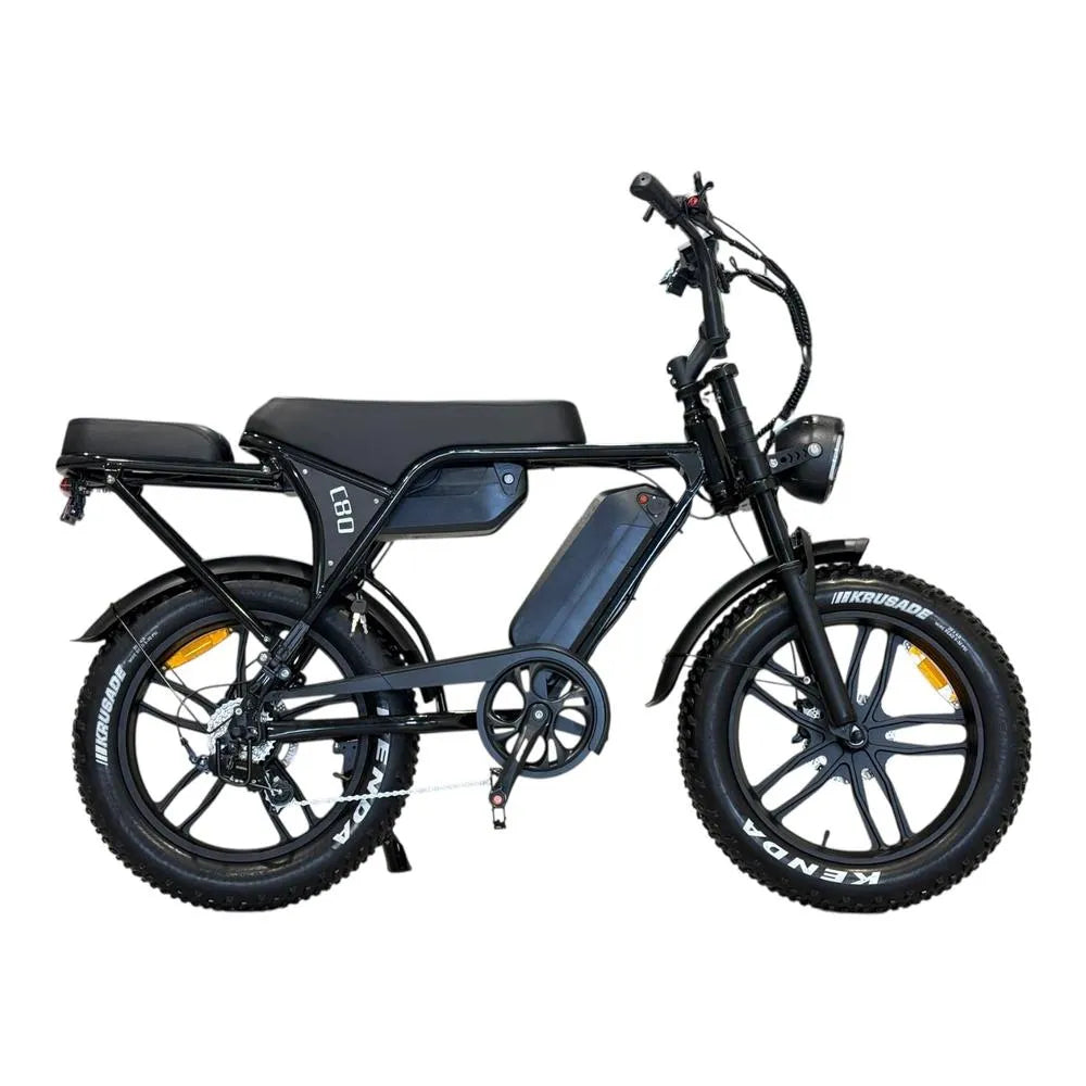 OUXI C80 MAX (Dubbel Batteri) - Svart