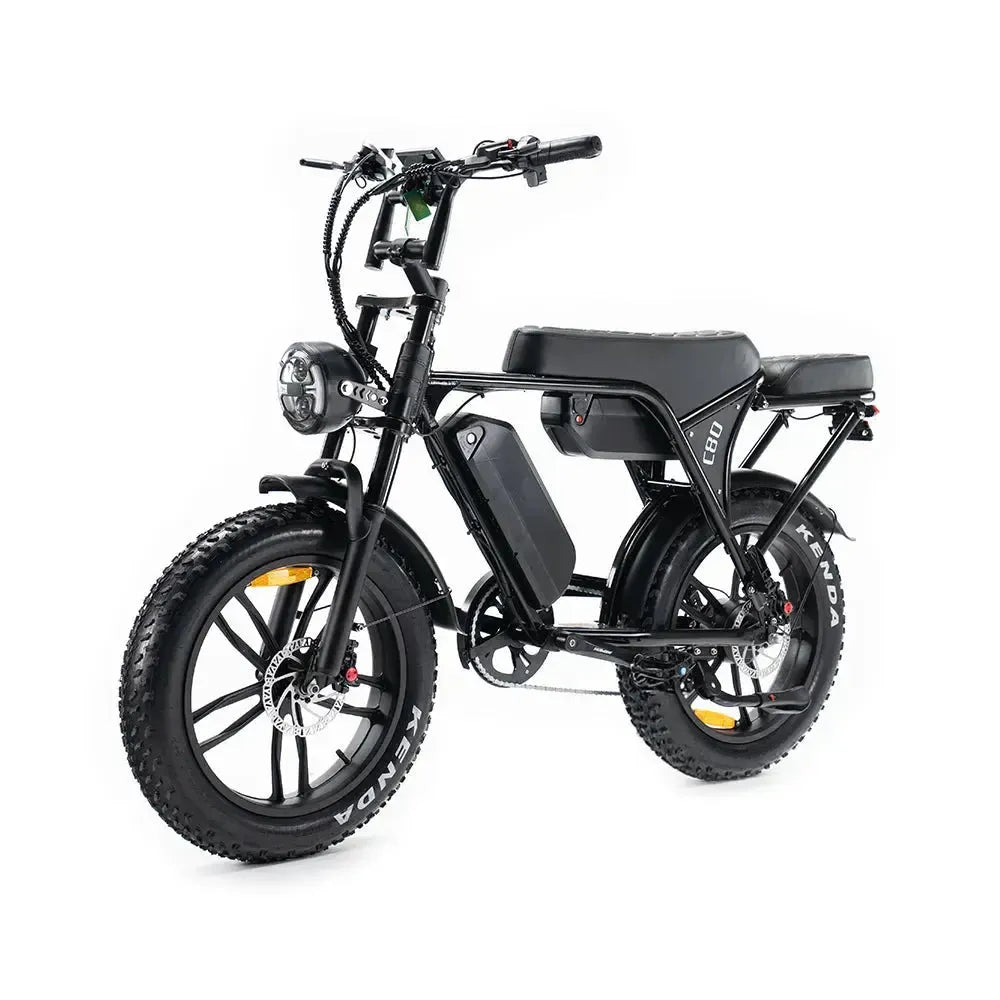 OUXI C80 MAX (Dubbel Batteri) - Svart
