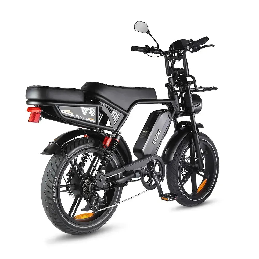 Ouxi V8 Ultra - Svart - Brunt Sadel