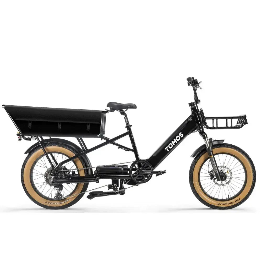 Tomos E-Cargo - Longtail - Svart