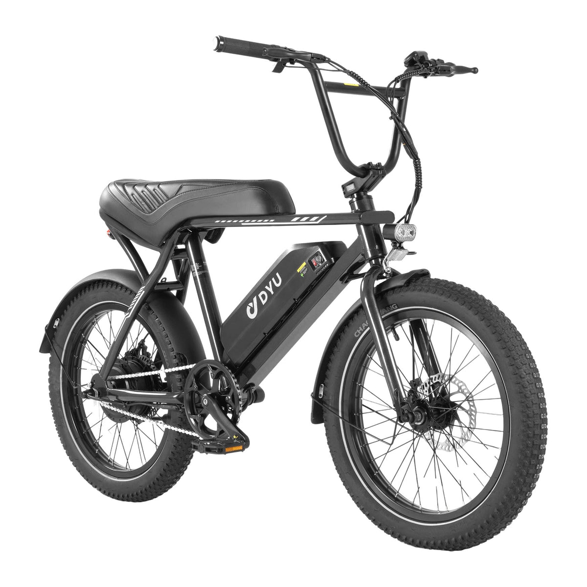 DYU UX BMX 20-tums elcykel med feta däck