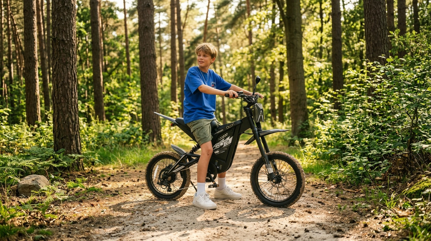En riktig fatbike i barnstorlek.