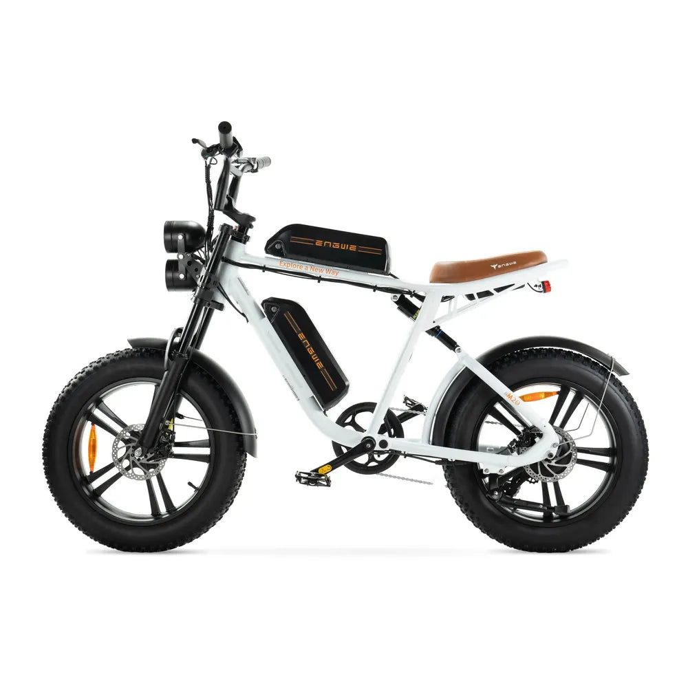 ENGWE M20 - Dubbel Batteri - Vit