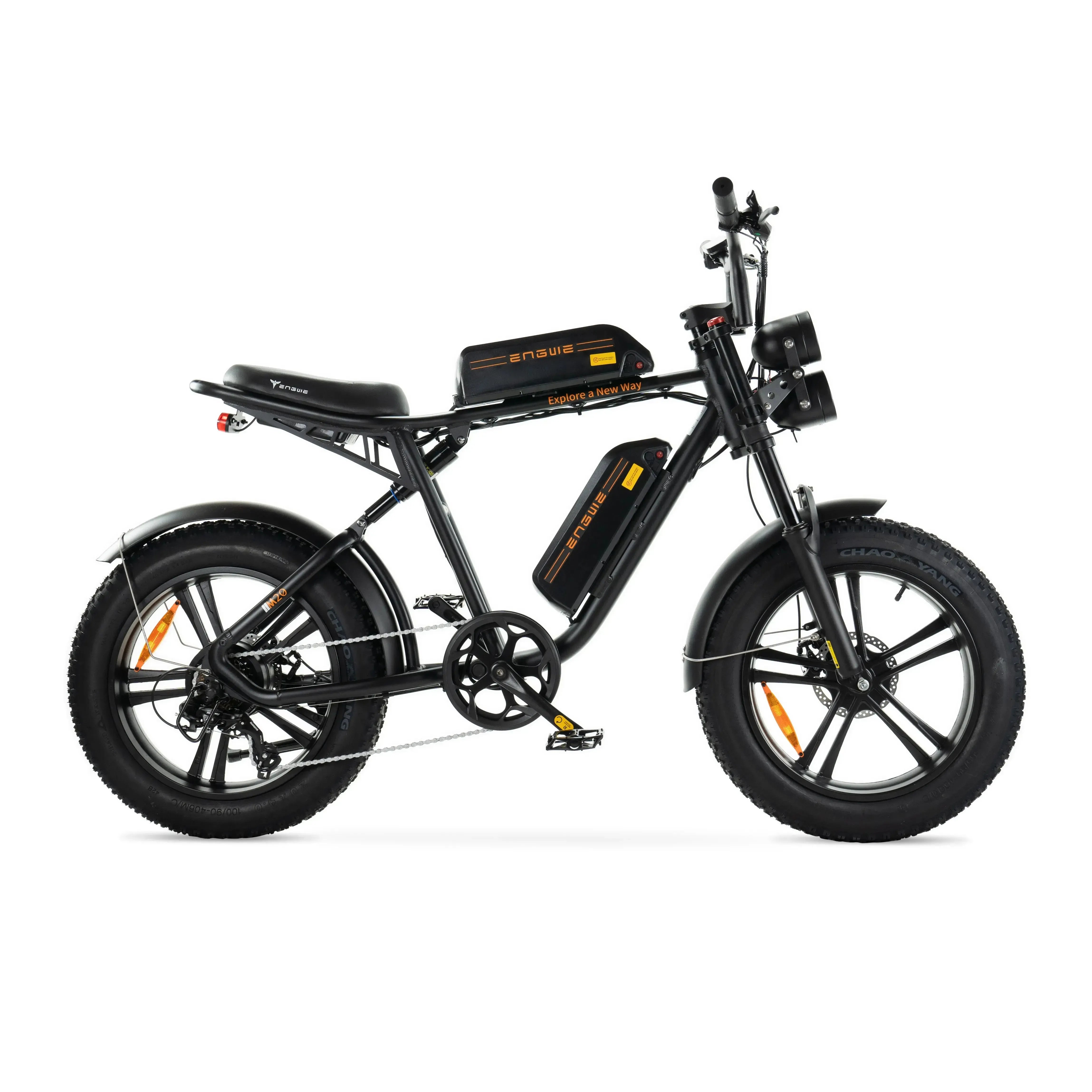 ENGWE M20 - Dubbel Batteri - Svart
