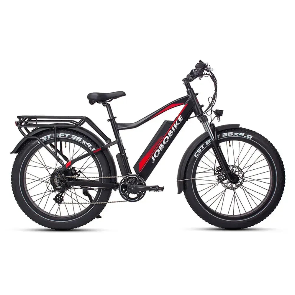JOBOBIKE Robin - Svart/Röd