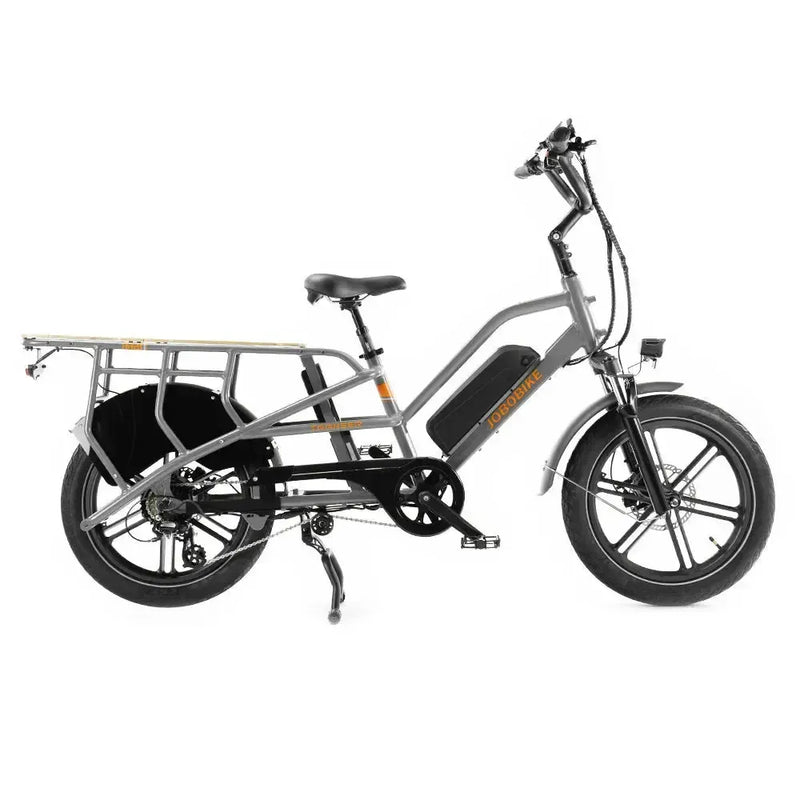 JOBOBIKE Transer - Longtail - Silvergrå