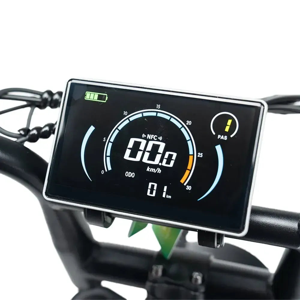 OUXI C80 MAX (Dubbel Batteri) - Svart