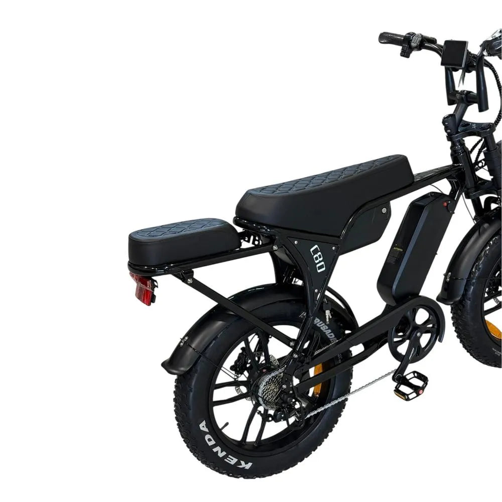 OUXI C80 MAX (Dubbel Batteri) - Svart