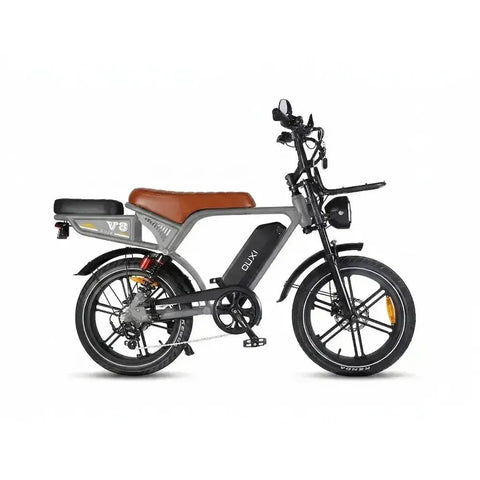 Ouxi V8 Ultra - Mörkgrå - Brunt Sadel
