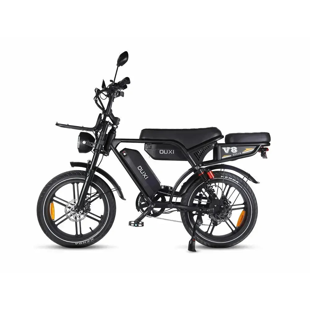 Ouxi V8 Ultra Max - Svart - Brunt Sadel