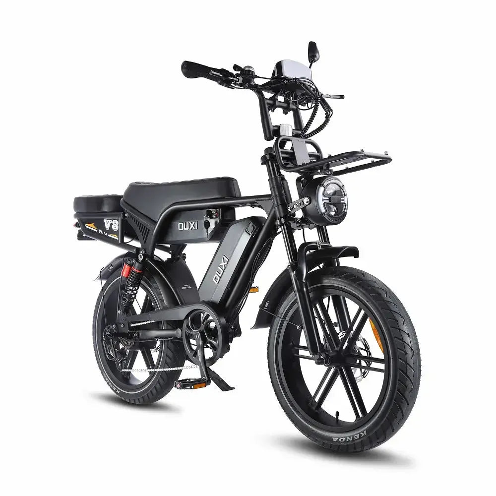 Ouxi V8 Ultra Max - Svart - Brunt Sadel