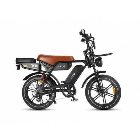 Ouxi V8 Ultra Max - Svart - Brunt Sadel