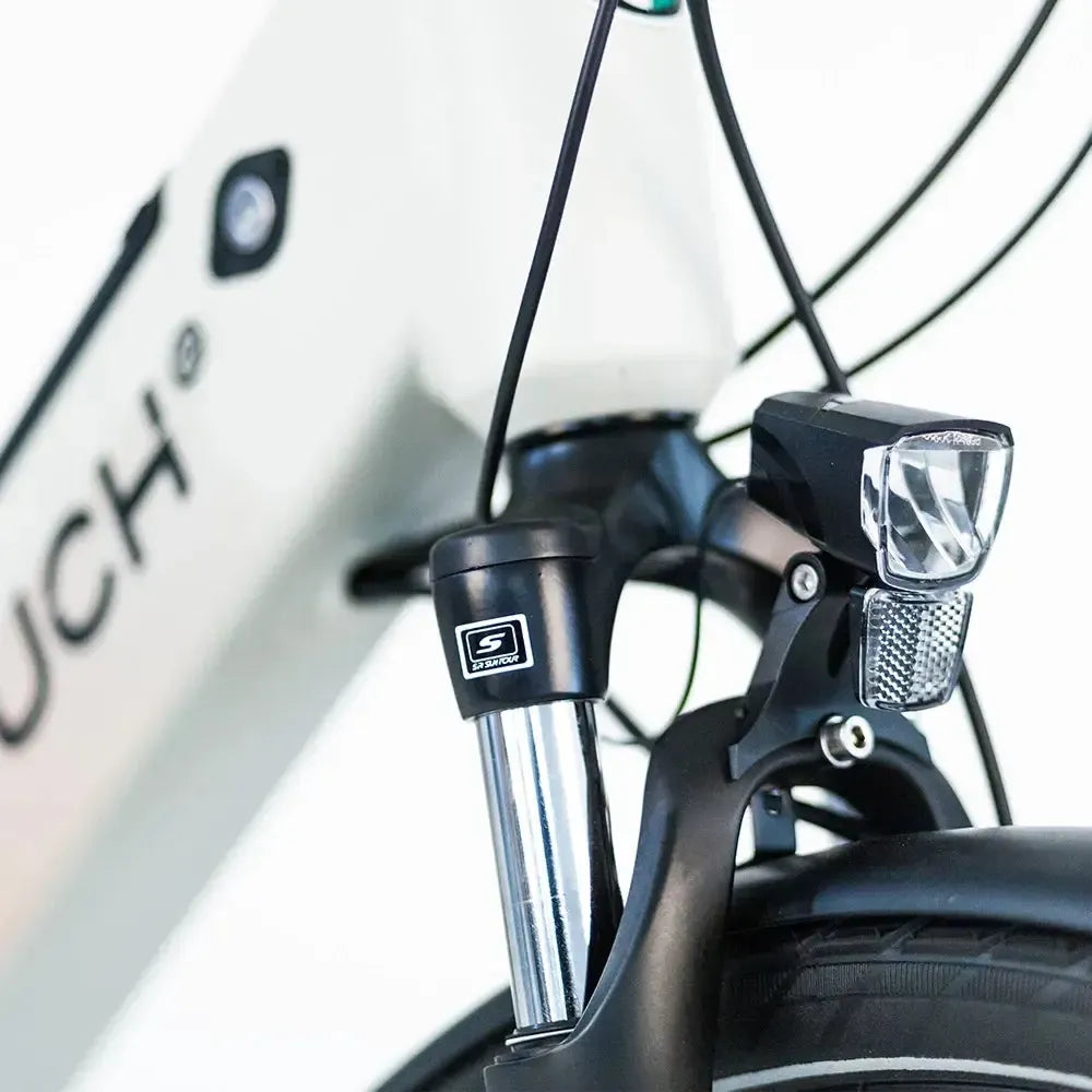 Puch E-Modern Basic N7 - Sidengrå Matt