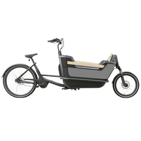 Royal Cargo Bike 2W Premium - Taupegrå