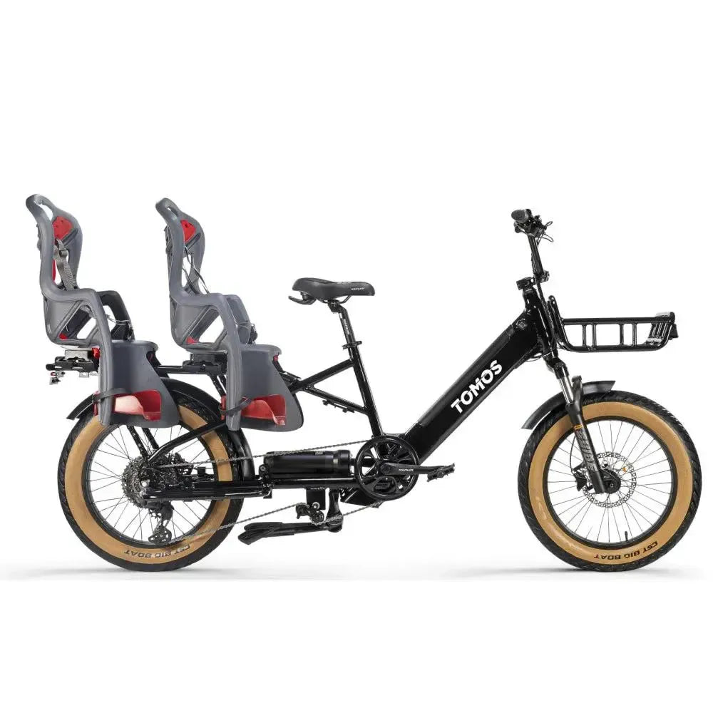 Tomos E-Cargo - Longtail - Röd