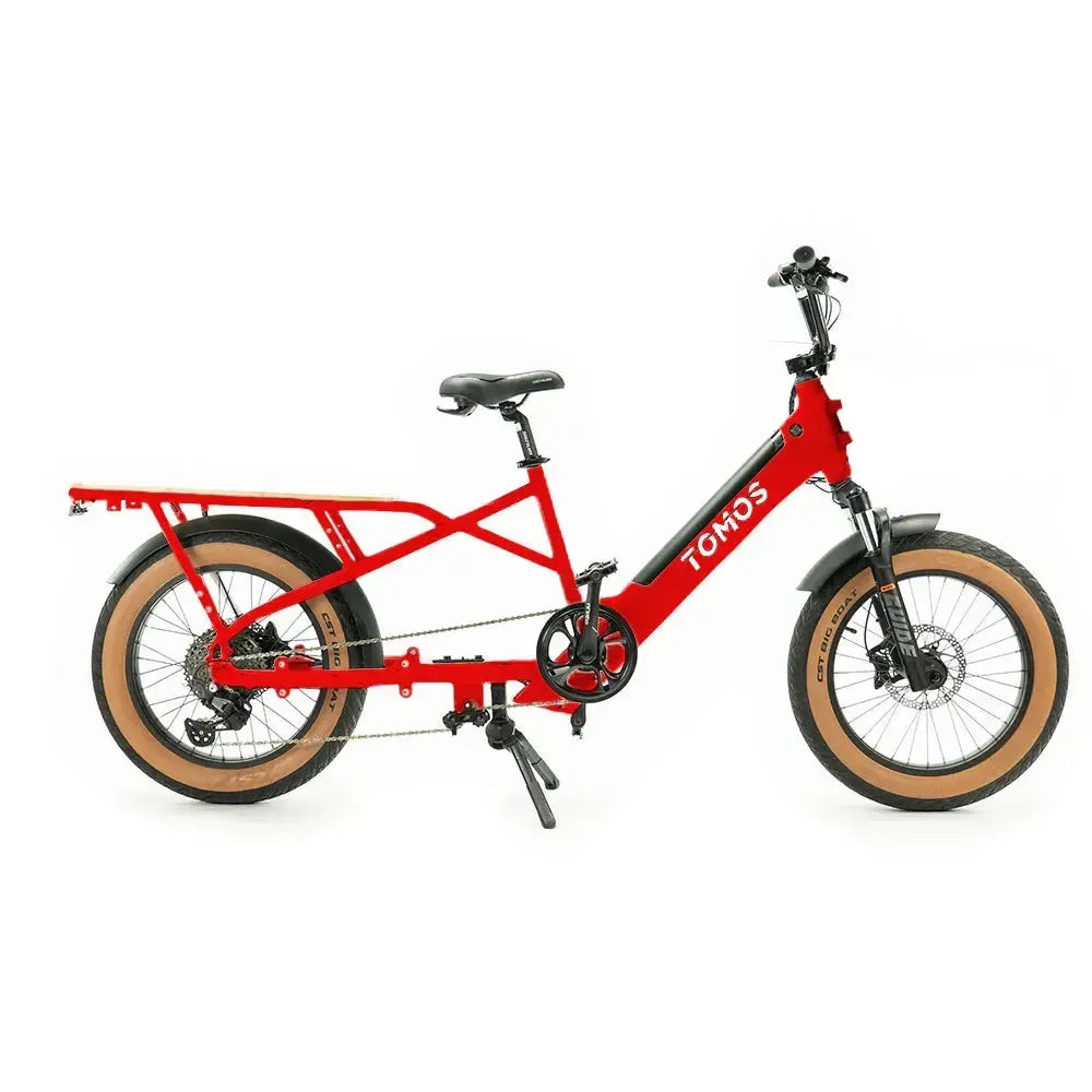 Tomos E-Cargo - Longtail - Röd