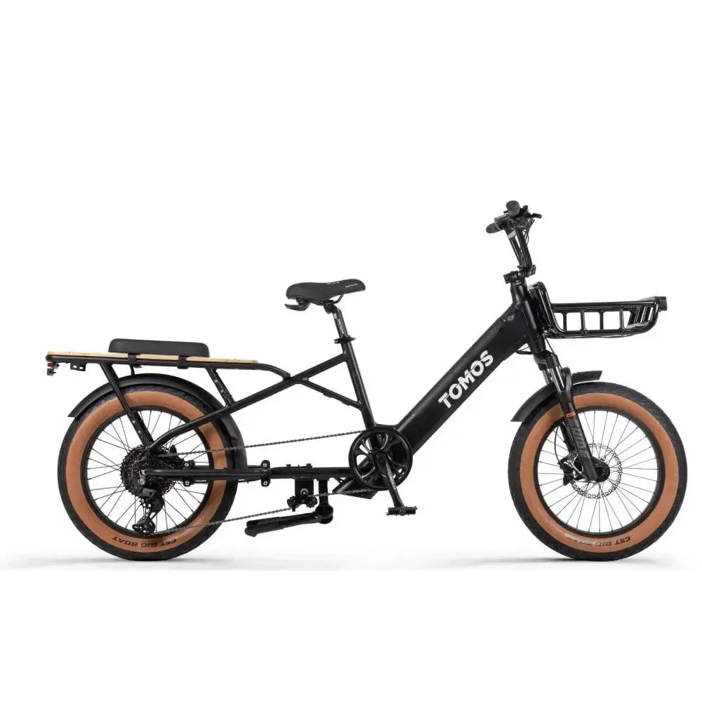 Tomos E-Cargo - Longtail - Svart