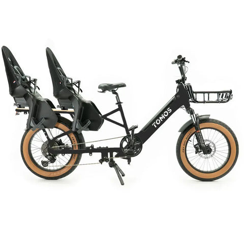 Tomos E-Cargo - Longtail - Svart