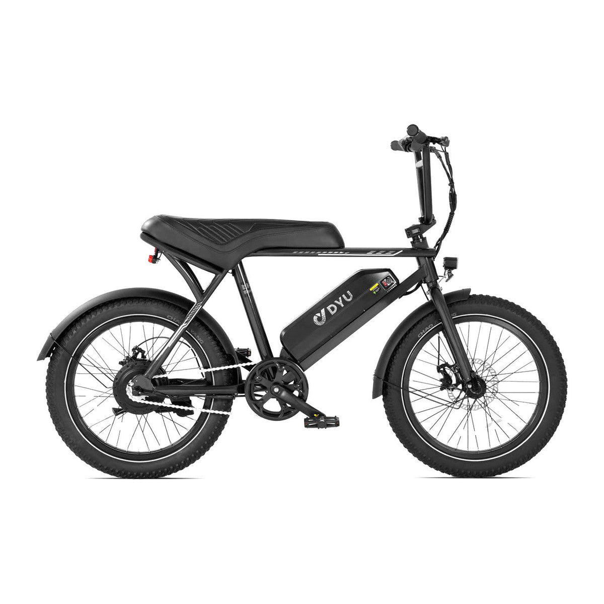DYU UX BMX 20-tums elcykel med feta däck